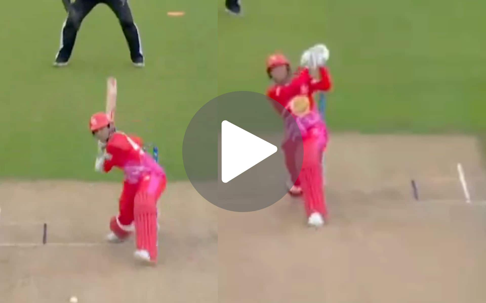 [Watch] Dunkley 'Goes Down The Ground' Like Kohli 